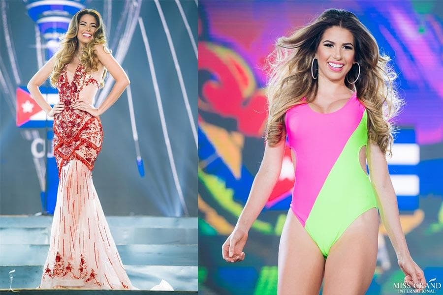 Gladys Carredeguas Miss Grand Cuba 2018, Finalist Miss Grand International 2018 at Preliminary Competition (Photo Courtesy: MGI Official)