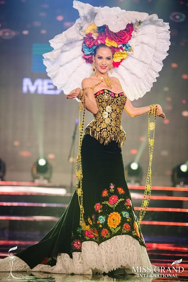 Yoana Gutierrez Miss Grand Mexico 2017 during national costume competition (Photo Courtesy: Miss Grand International)
