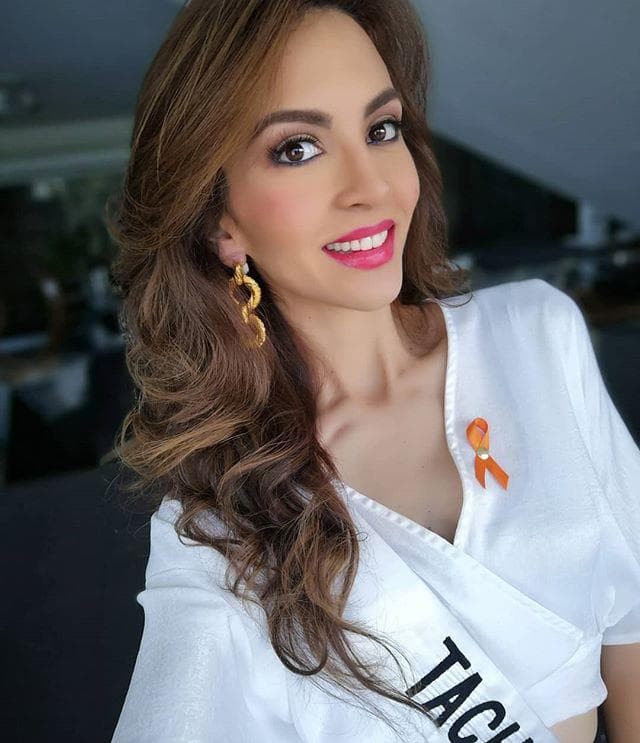 Oricia del Carmen Domínguez Dos Santos from Táchira, Finalist Miss Venezuela 2018 (Photo Courtesy: Miss Venezuela/ Contestant Instagram)
