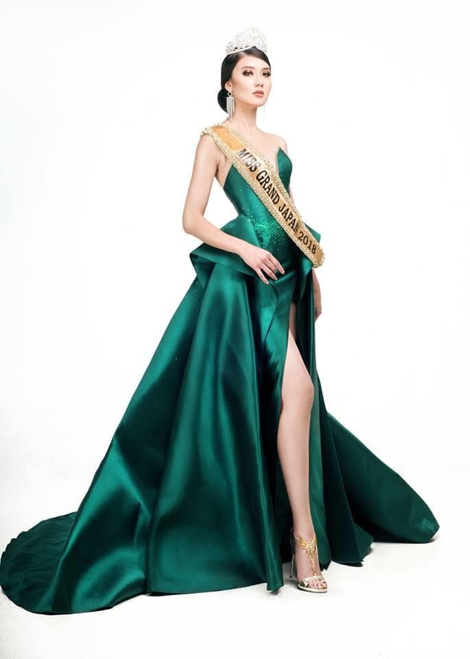 Haruka Oda (小田 はるか) Miss Grand Japan 2018, Finalist Miss Grand International 2018 (Photo Courtesy: MGI Official)