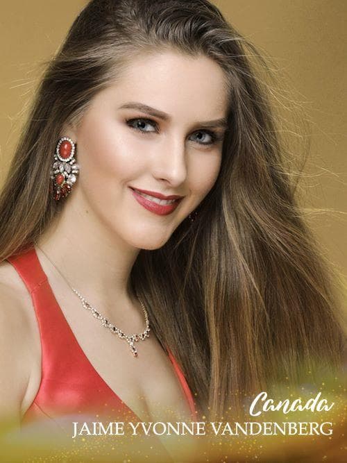 Jaime Yvonne Vandenberg Miss Earth Canada 2018, Finalist Miss Earth 2018 (Photo Courtesy: Miss Earth Facebook Official)