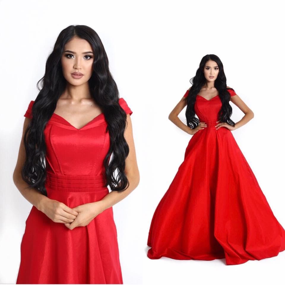 Begimai Karybekova бегимай карыбекова Miss World Kyrgyzstan 2017 - Finalist Miss World 2017 (Photo Courtesy: Miss World/ Facebook Official)