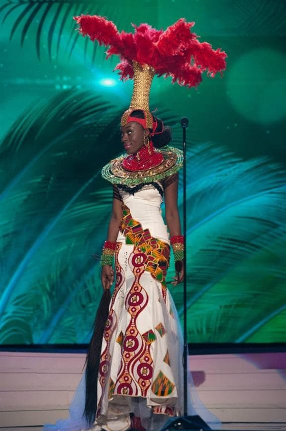 Abena Appiah Miss Universe Ghana 2014 National Costume