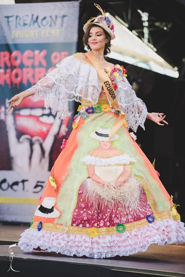 Carmen Iglesias Lopez Miss Grand Ecuador 2016 in National Costume (Photo Credit: Official Facebook/ Miss Grand International Organization)