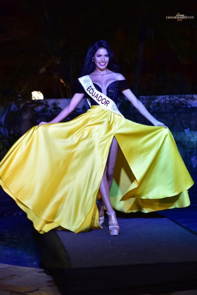 Lisseth Naranjo Goya Reina Hispanoamericana Ecuador 2018, Finalist Reina Hispanoamericana 2018 (Photo Courtesy: Reina Hispanoamericana/ Promociones Gloria Official)