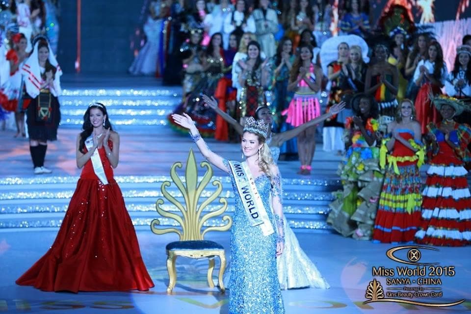 Mireia Lalaguna Miss World 2015 from Spain takes her final walk (Photo Credit: Miss World Official)