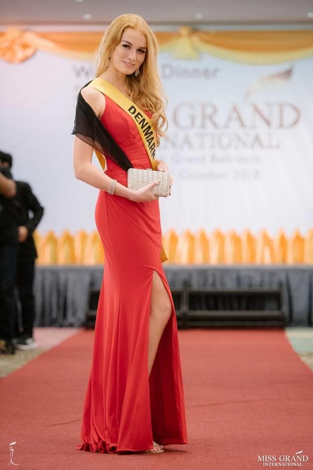 Natasja Kunde Miss Grand Denmark 2018, Finalist Miss Grand International 2018 (Photo Courtesy: MGI Official)