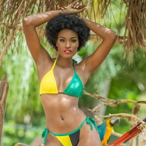 Davina Bennett Miss Universe Jamaica 2017 (Photo Credit: Miss Universe/FaceBook Official)