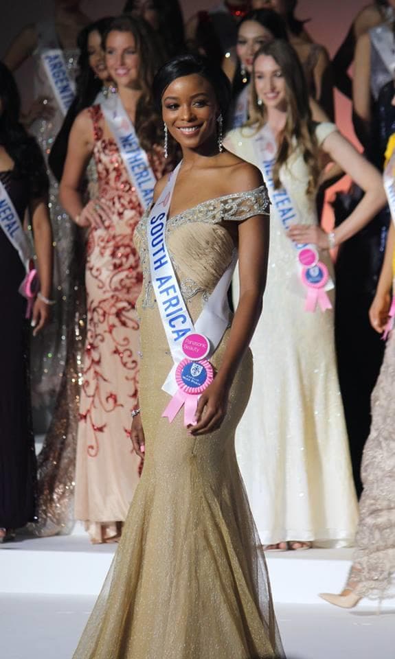 Reabetswe Rambi Sechoaro Miss International South Africa 2018, Finalist Miss International 2018 (Photo Source: Miss International Organization)