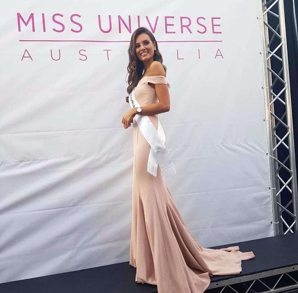 Marijana Radmanovic Contestant Miss Universe Australia 2017 Evening Gown (Photo Credit: Facebook Official)