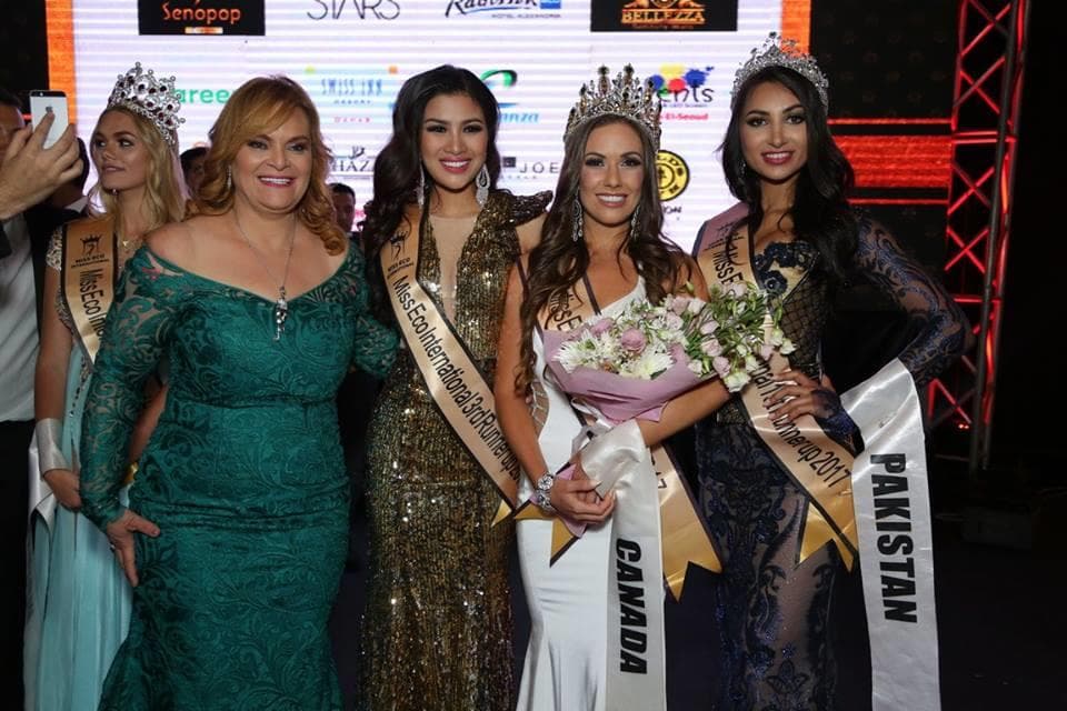 Amber Bernachi from Canada Miss Eco International 2017 Winner (Photo Credit: Miss Eco International Official)
