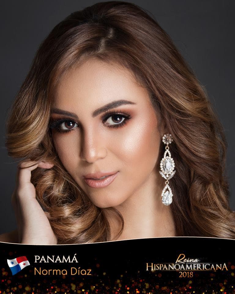 Norma Angelica Díaz Mancilla Reina Hispanoamericana Panama 2018, Finalist Reina Hispanoamericana 2018 (Photo Courtesy: Reina Hispanoamericana/ Promociones Gloria Official)