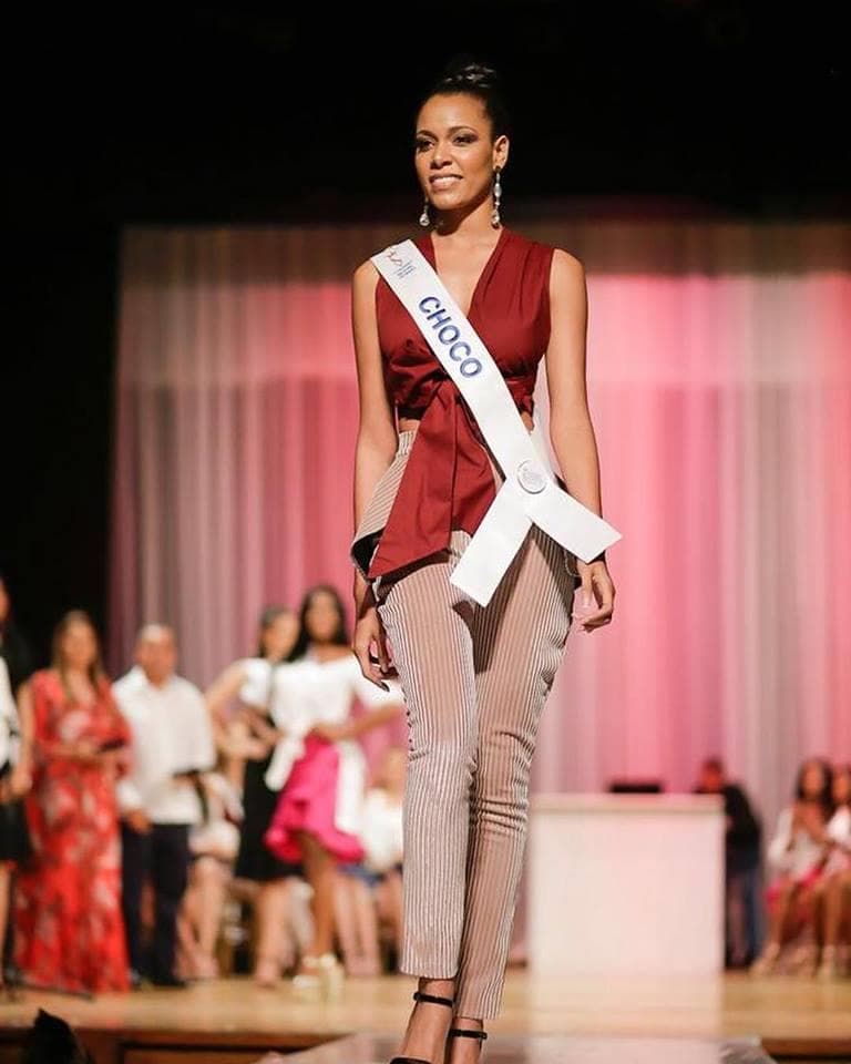 Libia Marcella Salamandra Pacheco from Chocó, Finalist Miss Colombia 2019/ Señorita Colombia 2019 (Photo Source: Concurso Nacional de Belleza Colombia Official)