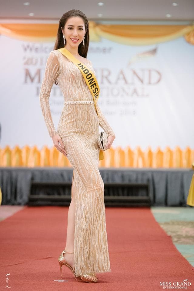 Nadia Purwoko Miss Grand Indonesia 2018, Finalist Miss Grand International 2018 (Photo Courtesy: MGI Official)