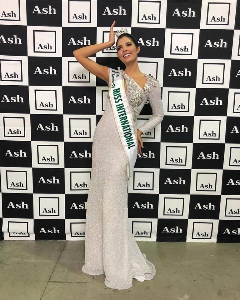 Anabella Castro Sierra Miss International Colombia 2018 Fourth runner-up Miss International 2018