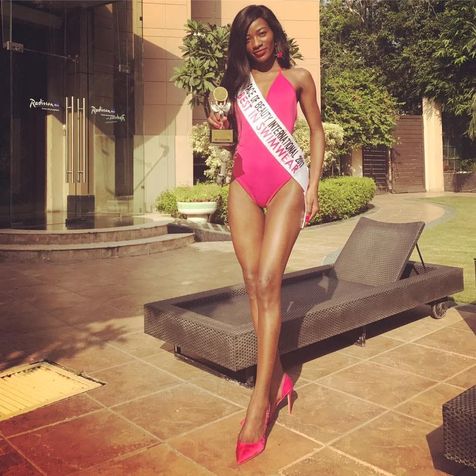 Meriam Meury Kaxuxwena Miss Supranational Namibia 2017 (Photo Credits: Miss Supranational/Facebook Official)