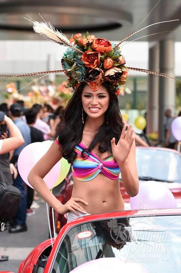 Kristine Angeli Estoque during Grand Parade of Beauties Binibining Pilipinas 2016 (Photo Credits: Bb Pilipinas Official)