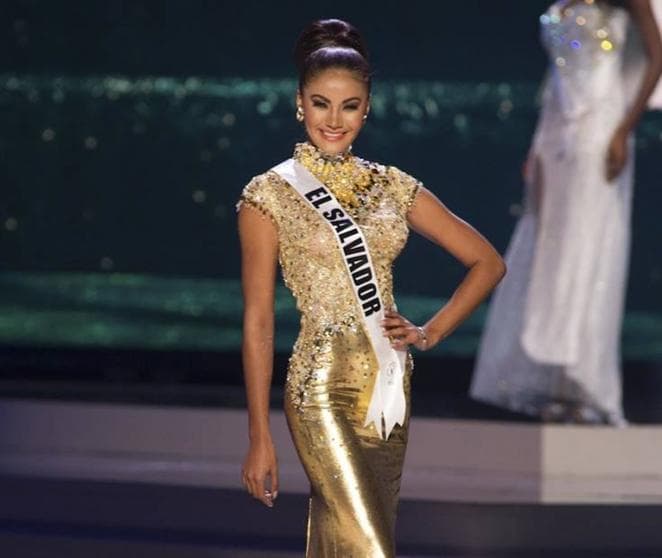 Patricia Murillo Miss Universe El Salvador 2014 at Preliminary Competiton