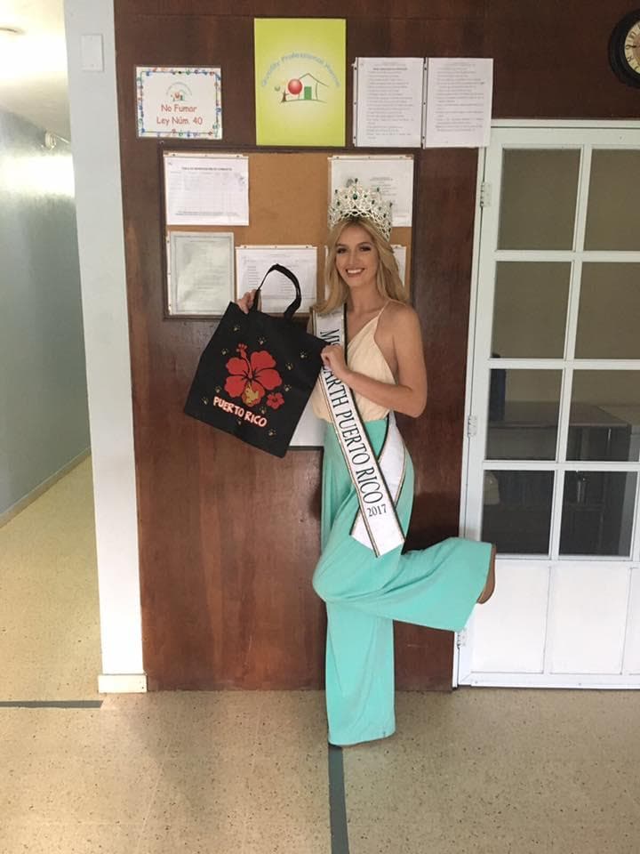 Karla Victoria Apónte Miss Earth Puerto Rico 2017 - Finalist for Miss Earth 2017 (Photo Courtesy:Contestant Facebook/Miss Earth Official)