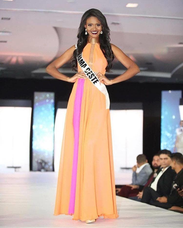 Paulette Sanchez from Panamá Oeste Finalist Señorita Panama 2017 (Photo Credits: Miss Panama Organization/ Facebook Official)
