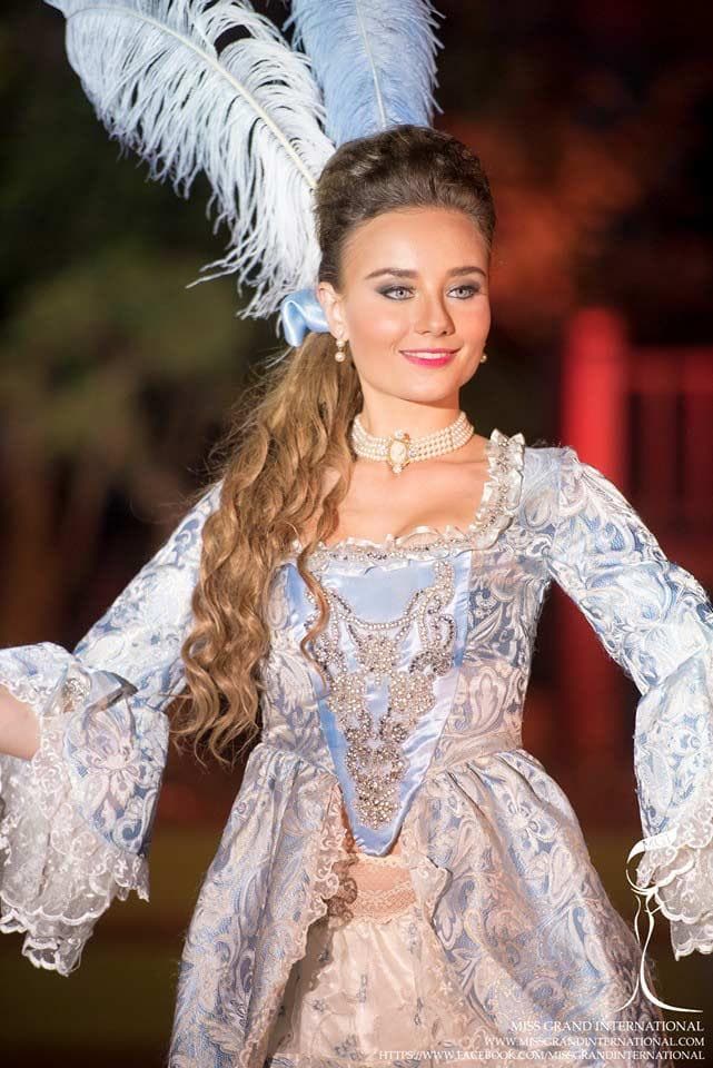 Eline Lamboley from France - Finalist Miss Grand International 2015 in National Costume (Photo Credit: MGI Official)