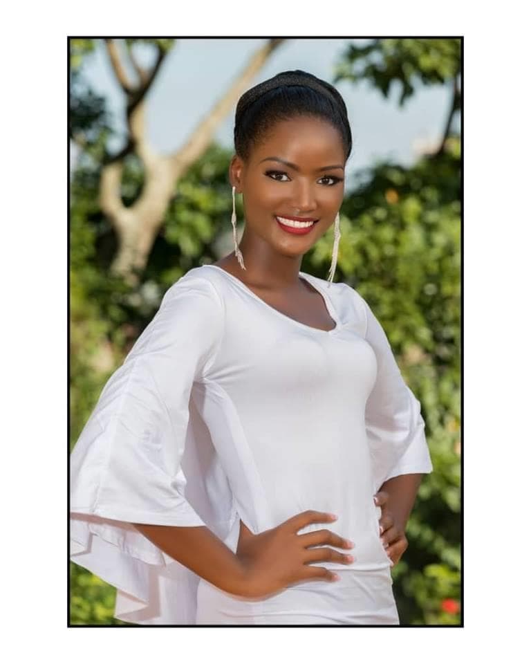 Quiin Abenakyo from Mayuge - Finalist Miss World Uganda 2018 (Photo Courtesy: Miss Uganda Official)