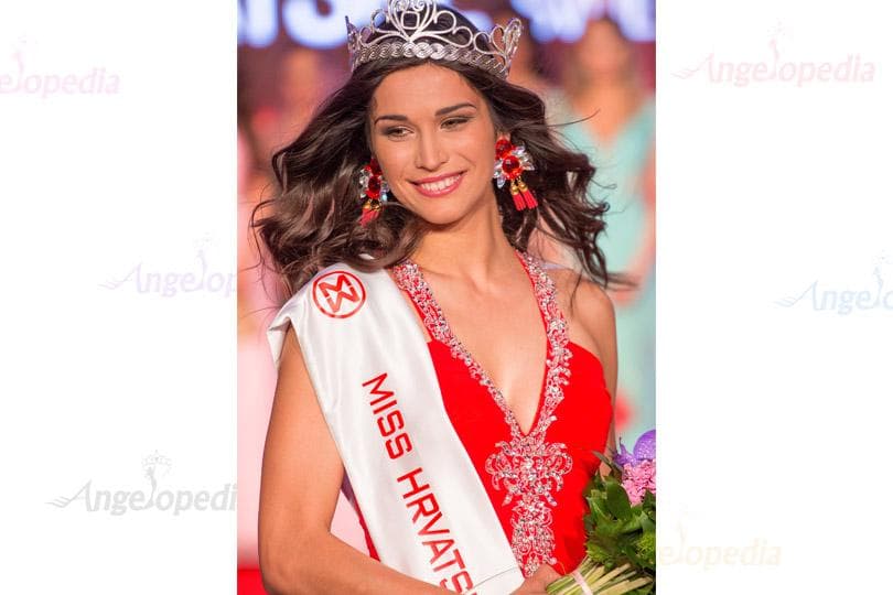 Maja Spahija crowned Miss Croatia World 2015