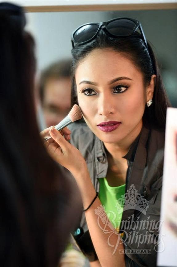 Caneille Faith Santos Binbini 5 for Binibining Pilipinas 2015 at Hair and Make-up Seminar. (Photo Credits - Bb Pilipinas Official)