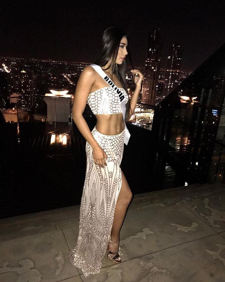 Marian Joyce Prado Ribera Miss Universe Bolivia 2018, Miss Universe 2018 Contestant (Photo Courtesy: Miss Universe/Candidate FaceBook/ Instagram)