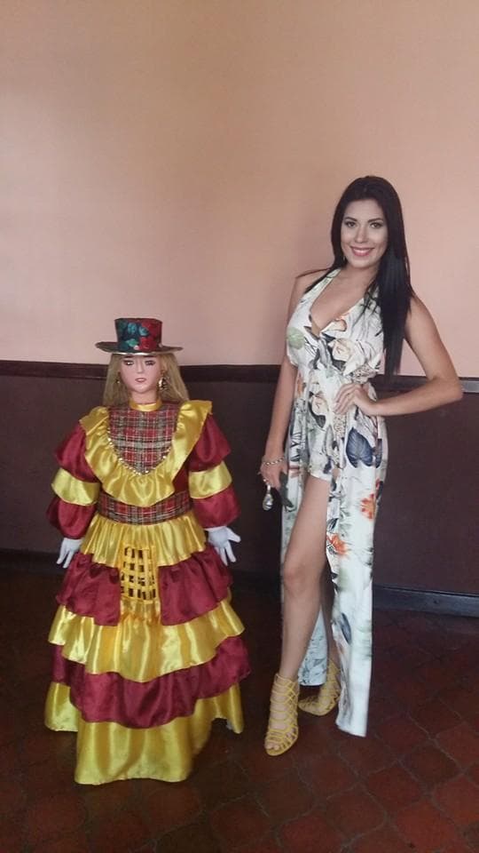 Jennifer Caceres Caballero (Nicaragua) - Reina Hispanoamericana 2016 Finalist (Photo Credits: Official Facebook/ Instagram)