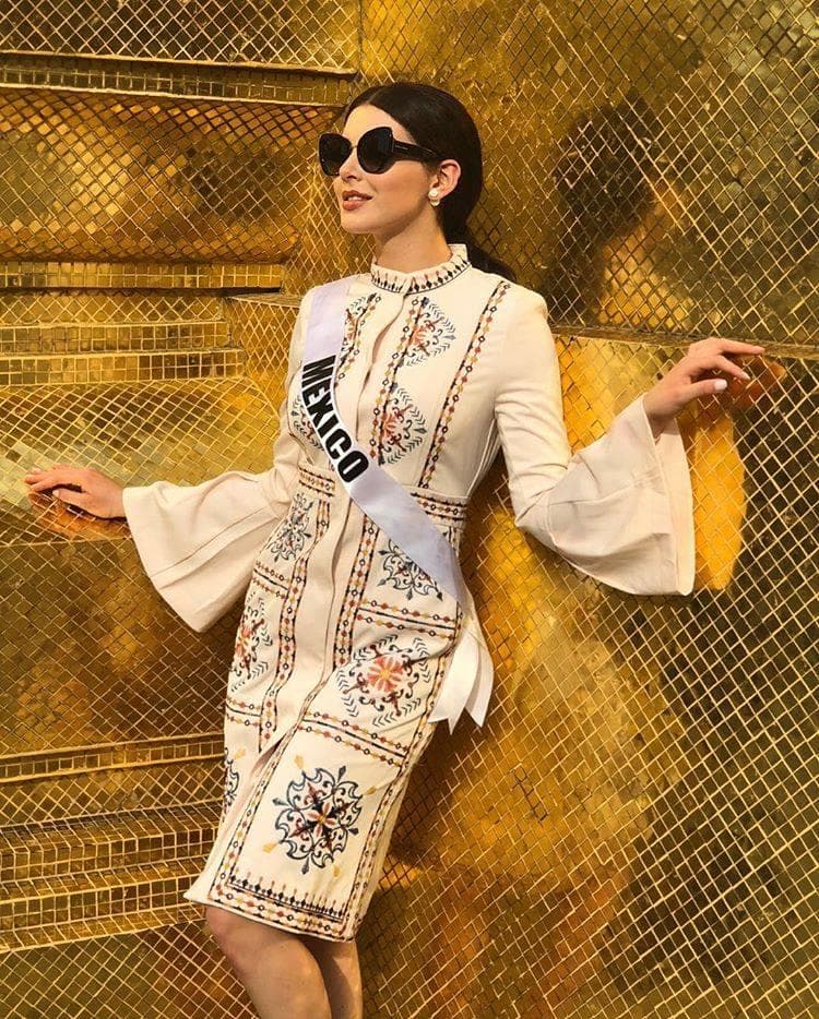 Andrea Isabel Toscano Ramírez Miss Universe Mexico 2018, Miss Universe 2018 Contestant (Photo Courtesy: Miss Universe/Candidate FaceBook/ Instagram)
