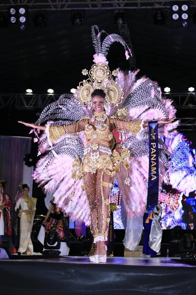 Paulette Sánchez Miss United Continents Panama 2017 - Finalist for Miss United Continents 2017 in national costume (Photo Credit: Miss United Continents Official)