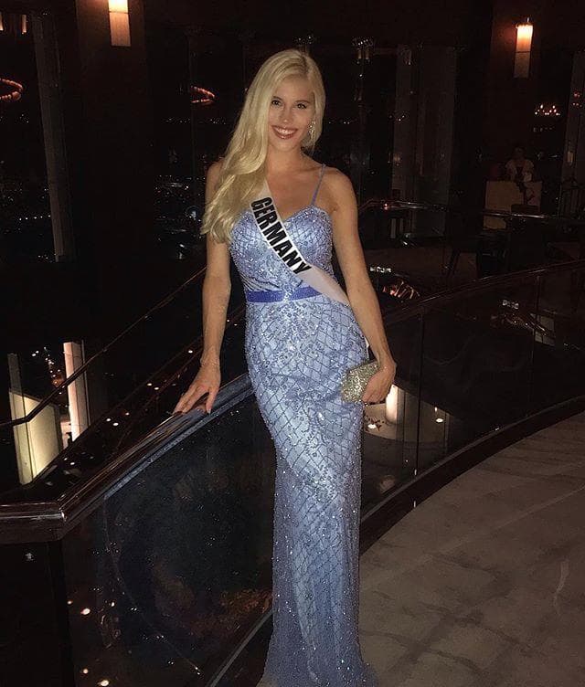 Céline Flores Willers Miss Universe Germany 2018, Miss Universe 2018 Contestant (Photo Courtesy: Miss Universe/Candidate FaceBook/ Instagram)