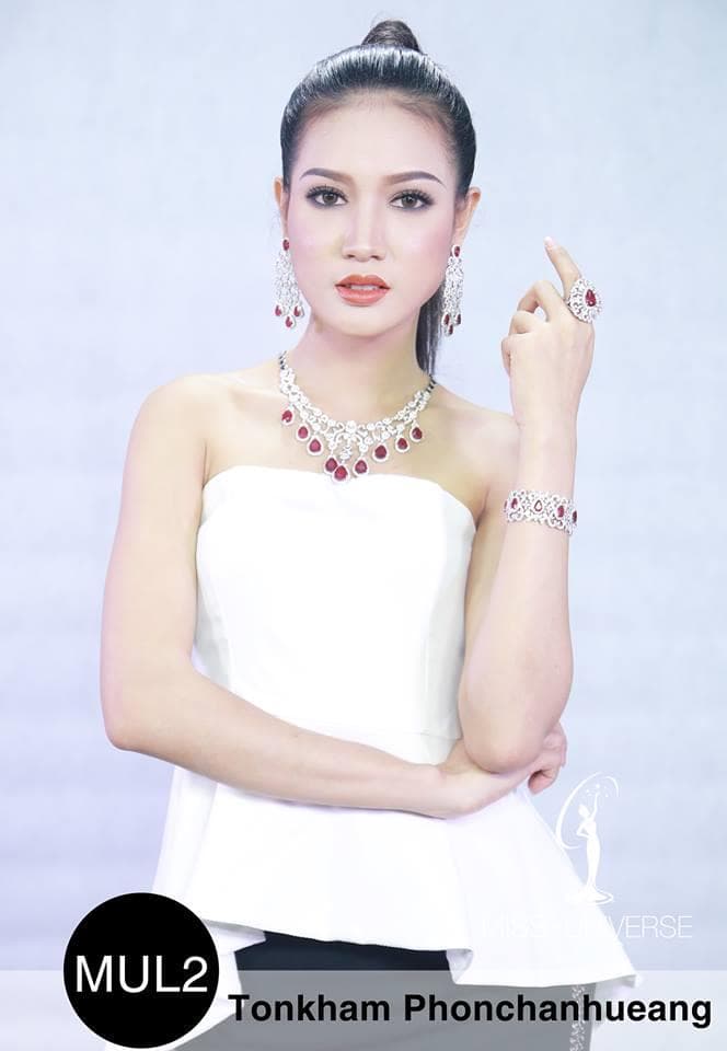 Tonkham Phonchanhueang Miss Universe Laos 2017 Finalist (Photo Courtesy - missuniverselaos/ facebook)