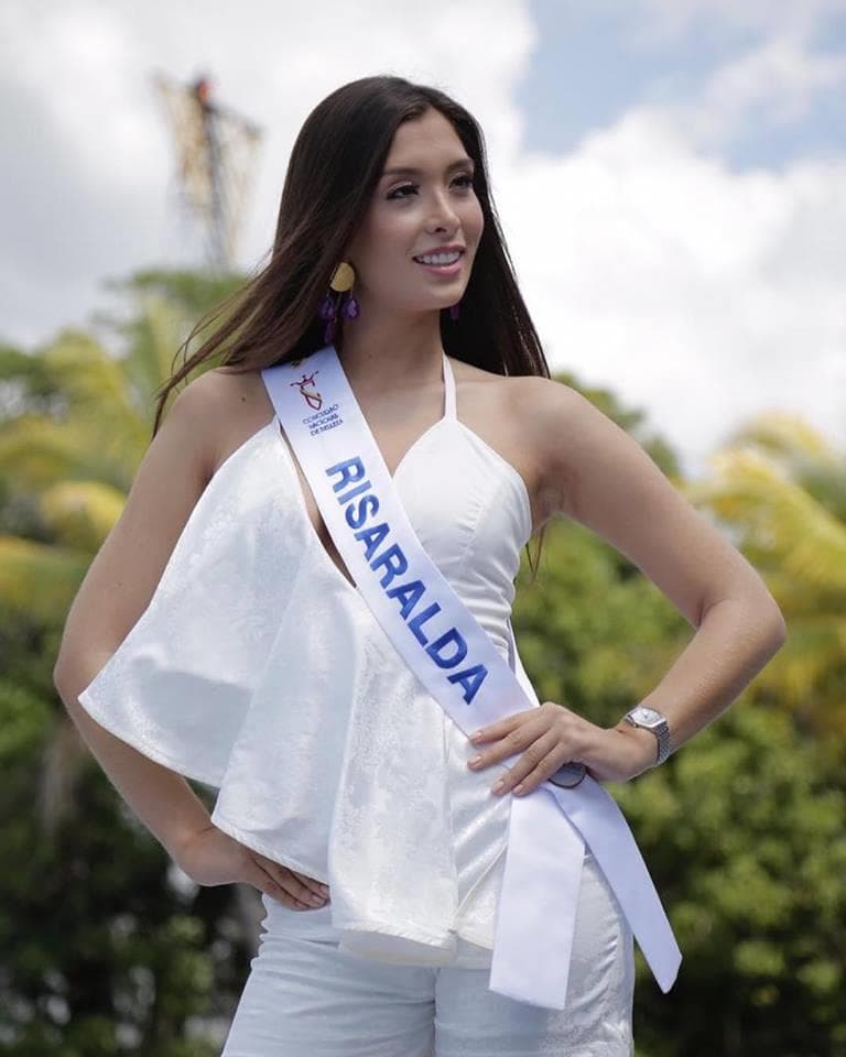 María Camila Mejía Mejía from Risaralda, Finalist Miss Colombia 2019/ Señorita Colombia 2019 (Photo Source: Concurso Nacional de Belleza Colombia Official)