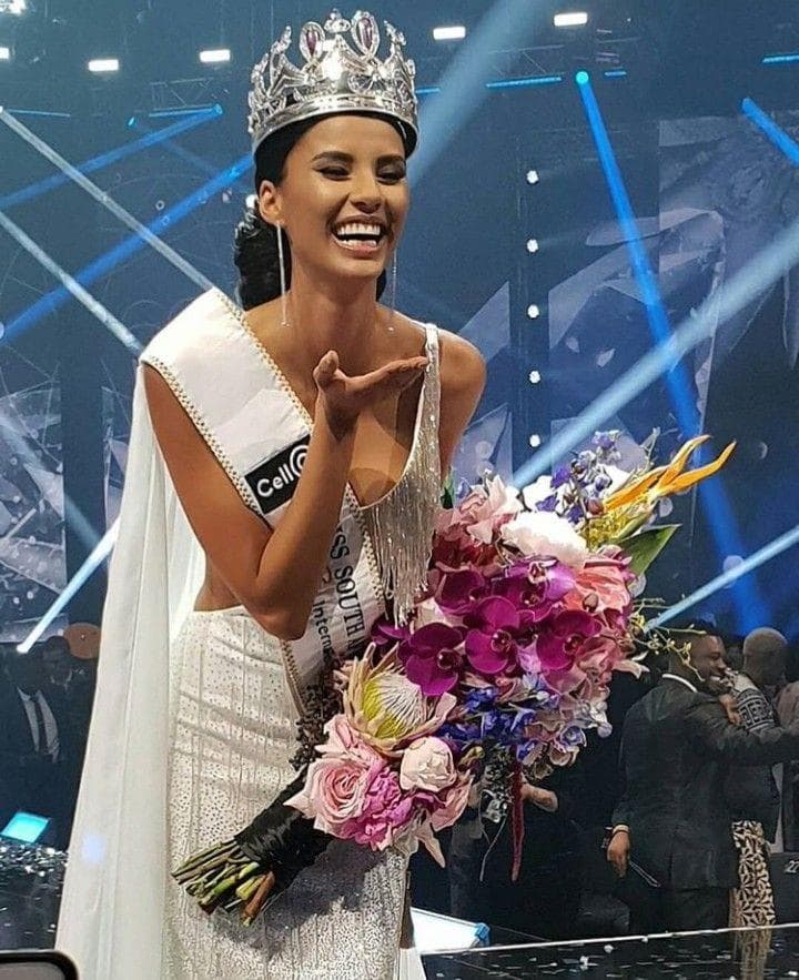 Tamaryn Green from Paarl, Western Cape - Crowned Miss South Africa 2018 (Photo Courtesy: Miss South Africa Facebook Official)