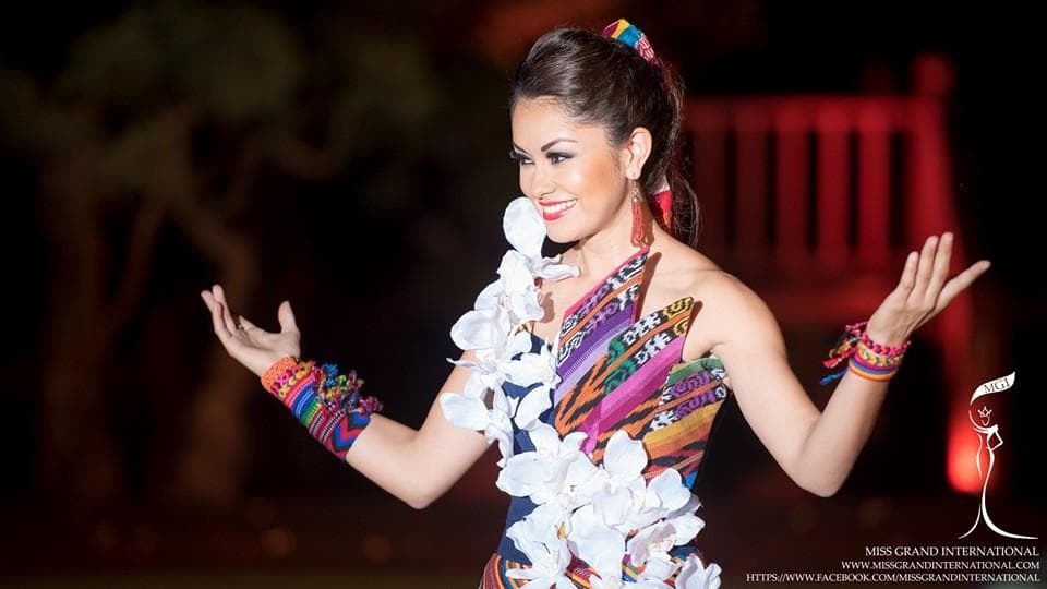 Ingrid Anali Calderon Galindo from Guatemala - Finalist Miss Grand International 2015 in National Costume (Photo Credit: MGI Official)