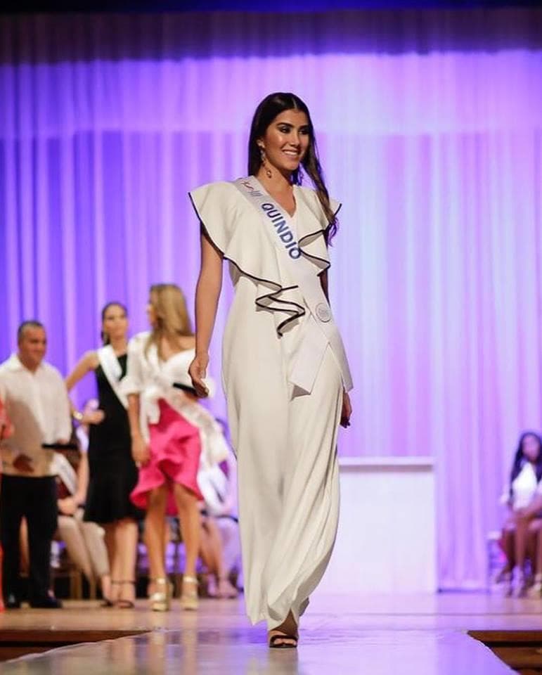 Valentina Arbeláez Camelo from Quindío, Finalist Miss Colombia 2019/ Señorita Colombia 2019 (Photo Source: Concurso Nacional de Belleza Colombia Official)