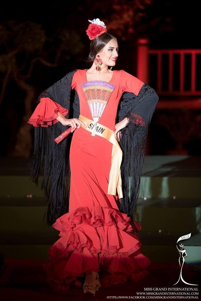 Andrea De Cozar Martin from Spain - Finalist Miss Grand International 2015 in National Costume (Photo Credit: MGI Official)