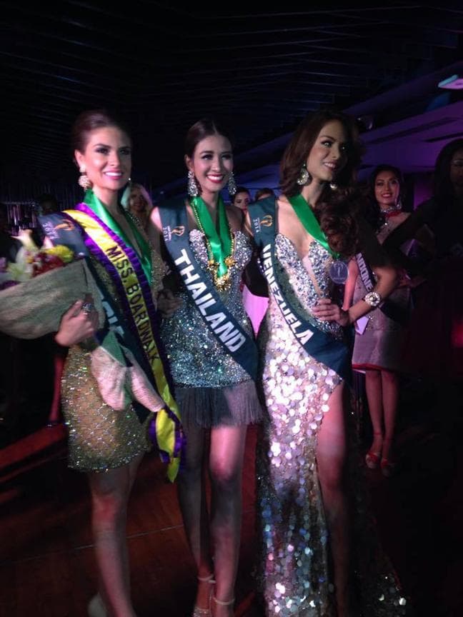 Sasi Sintawee Miss Earth Thailand 2014 Group 3 Cocktail Wear Winner