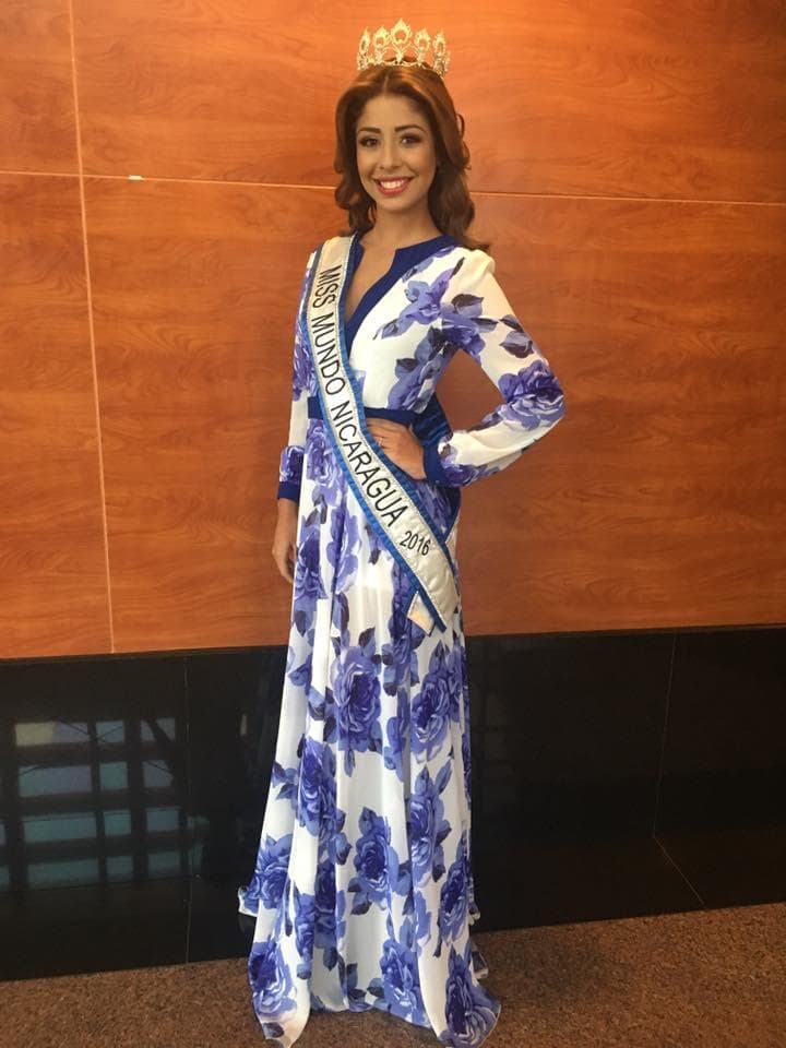 Maria Laura Ramirez Contestant from Nicaragua for Miss World 2016