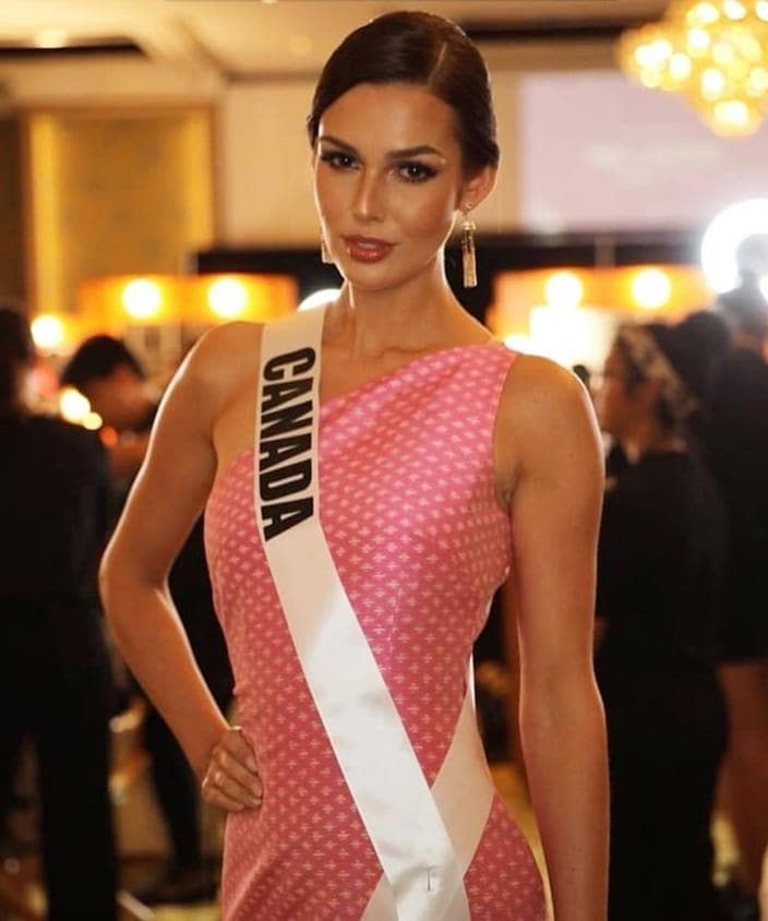 Marta Magdalena Stępień Miss Universe Canada 2018, Miss Universe 2018 Contestant (Photo Courtesy: Miss Universe/Candidate FaceBook/ Instagram)