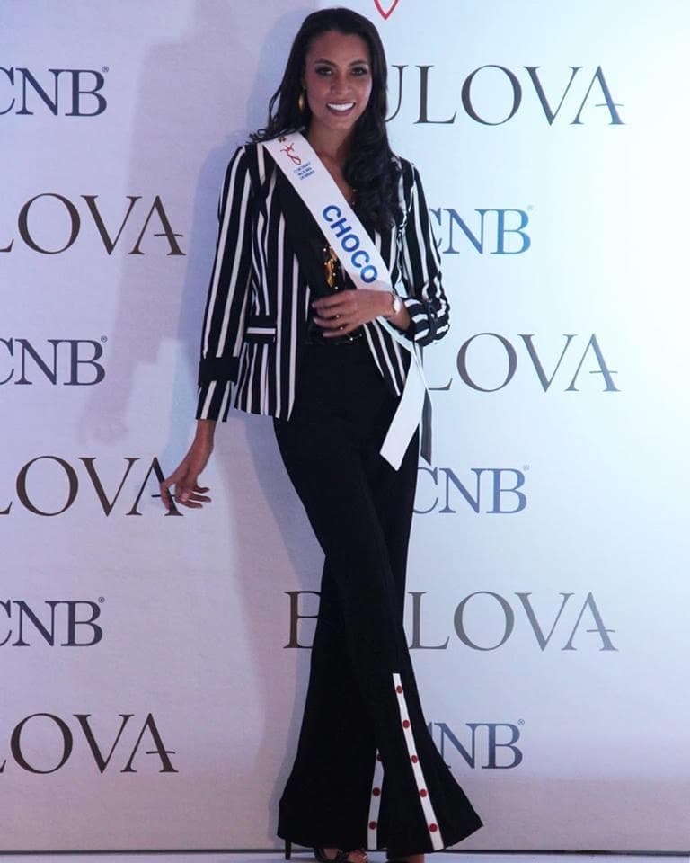 Libia Marcella Salamandra Pacheco from Chocó, Finalist Miss Colombia 2019/ Señorita Colombia 2019 (Photo Source: Concurso Nacional de Belleza Colombia Official)