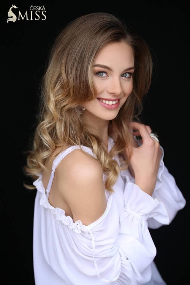 Nikola Hemzalová from Unicov - Finalist Česká Miss 2018 (Photo Courtesy: Česká Miss Official/ FaceBook)