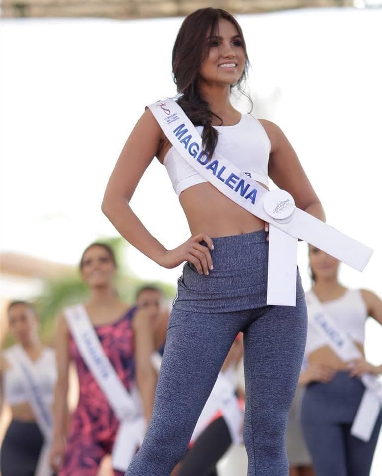 María Camila Cárdenas Rapelo from Magdalena, Finalist Miss Colombia 2019/ Señorita Colombia 2019 (Photo Source: Concurso Nacional de Belleza Colombia Official)