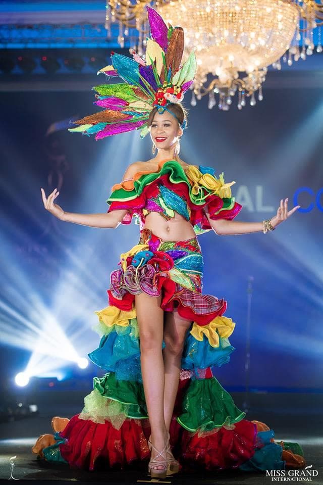 Kadejah Anderson Miss Grand Jamaica 2018, Finalist Miss Grand International 2018 at National Costume Competition (Photo Courtesy: MGI Official)