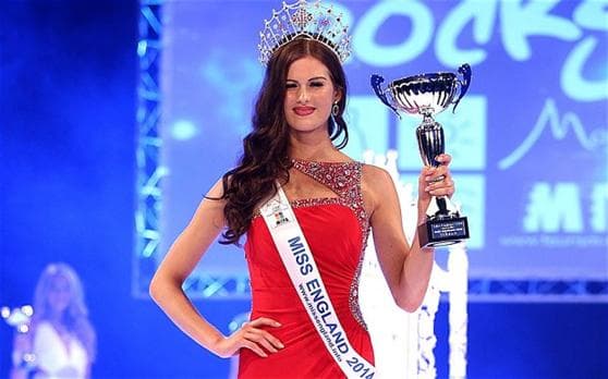 Carina Tyrrell (England) Miss World 2014 (Courtesy: Official Facebook page)