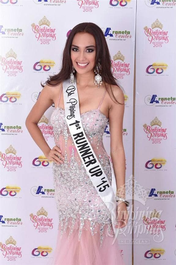 Hannah Ruth Sison Bb Pilipinas 2015 First Runner-up (Photo: Bb Pilipinas Official)