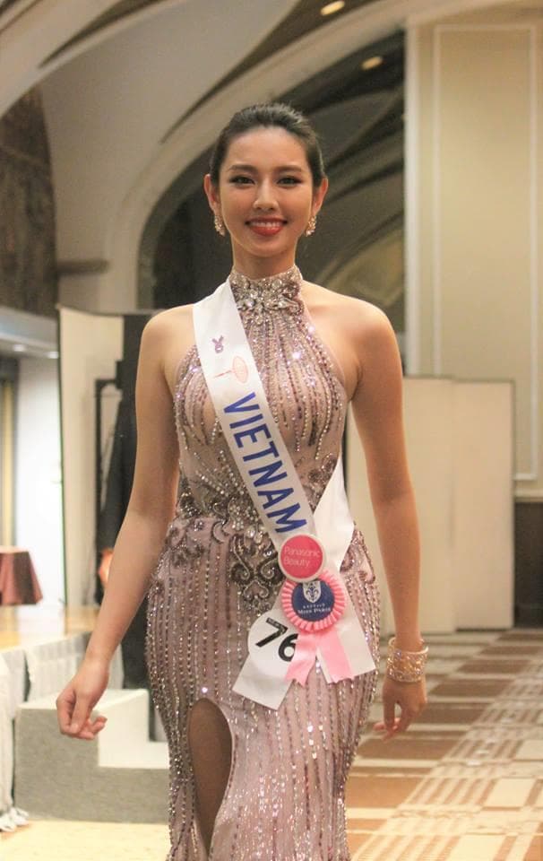 Nguyễn Thúc Thuỳ Tiên Miss International Vietnam 2018, Finalist Miss International 2018 (Photo Source: Miss International Organization)