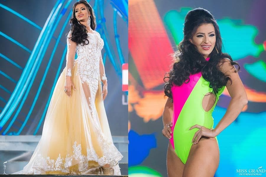 Anastasia Abou Mitri Miss Grand Lebanon 2018, Finalist Miss Grand International 2018 at Preliminary Competition (Photo Courtesy: MGI Official)
